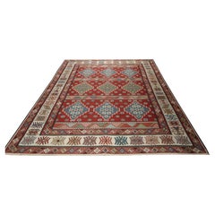 Palatial Pirot Flat-weave Kilim Carpet
