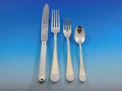 Palatina by Wallace Italian Sterling Silver Flatware Set Dinner Service 20 Pcs