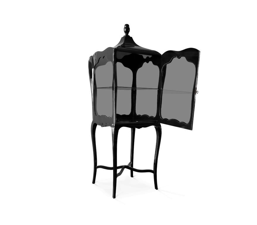 Glass Palatino Display Case by Boca do Lobo For Sale