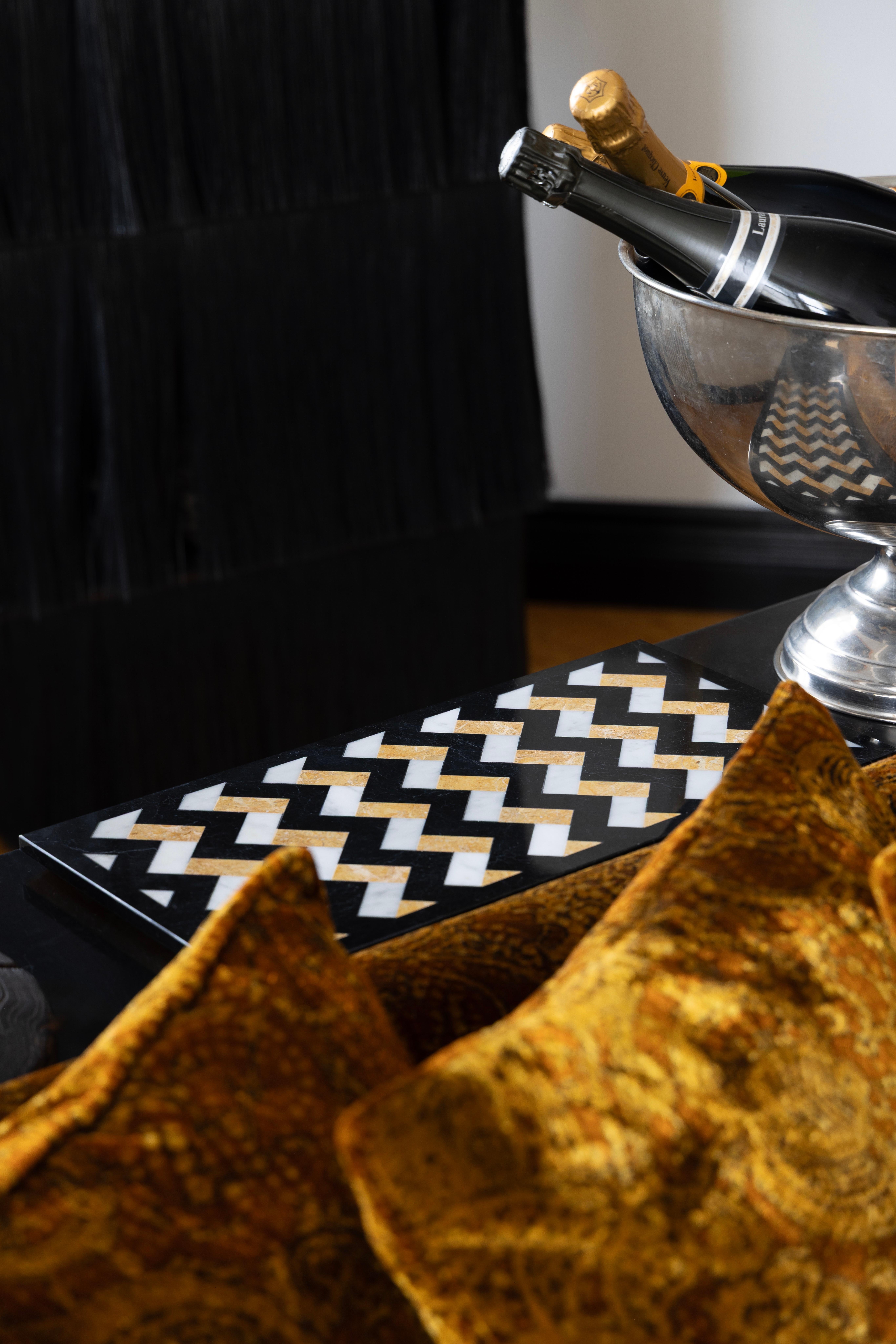 Palatino Marble Tray by Rytsola Collections, Italian Design For Sale