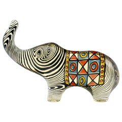 Palatnik Op Art Lucite Elephant