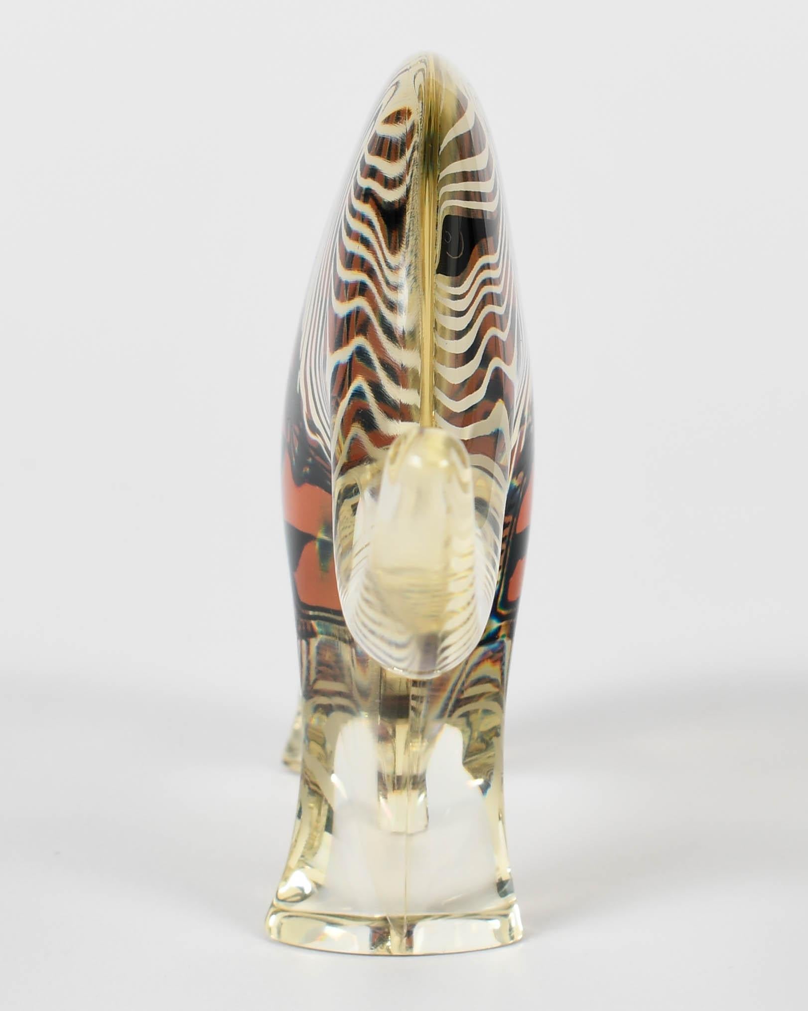 Palatnik Op Art Elefanti in lucite Set di 3 in vendita 11