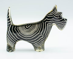 Palatnik Op Art Lucite Scottie Dog