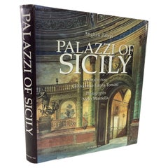 Vintage Palazzi of Sicily by Angheli Zalapi Hardcover Book, Italy
