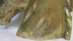 Palazzo Brass Figure