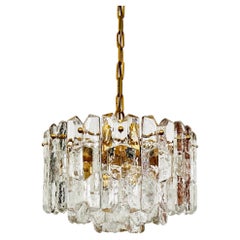 Lustre en verre de glace Palazzo de J.T. Kalmar