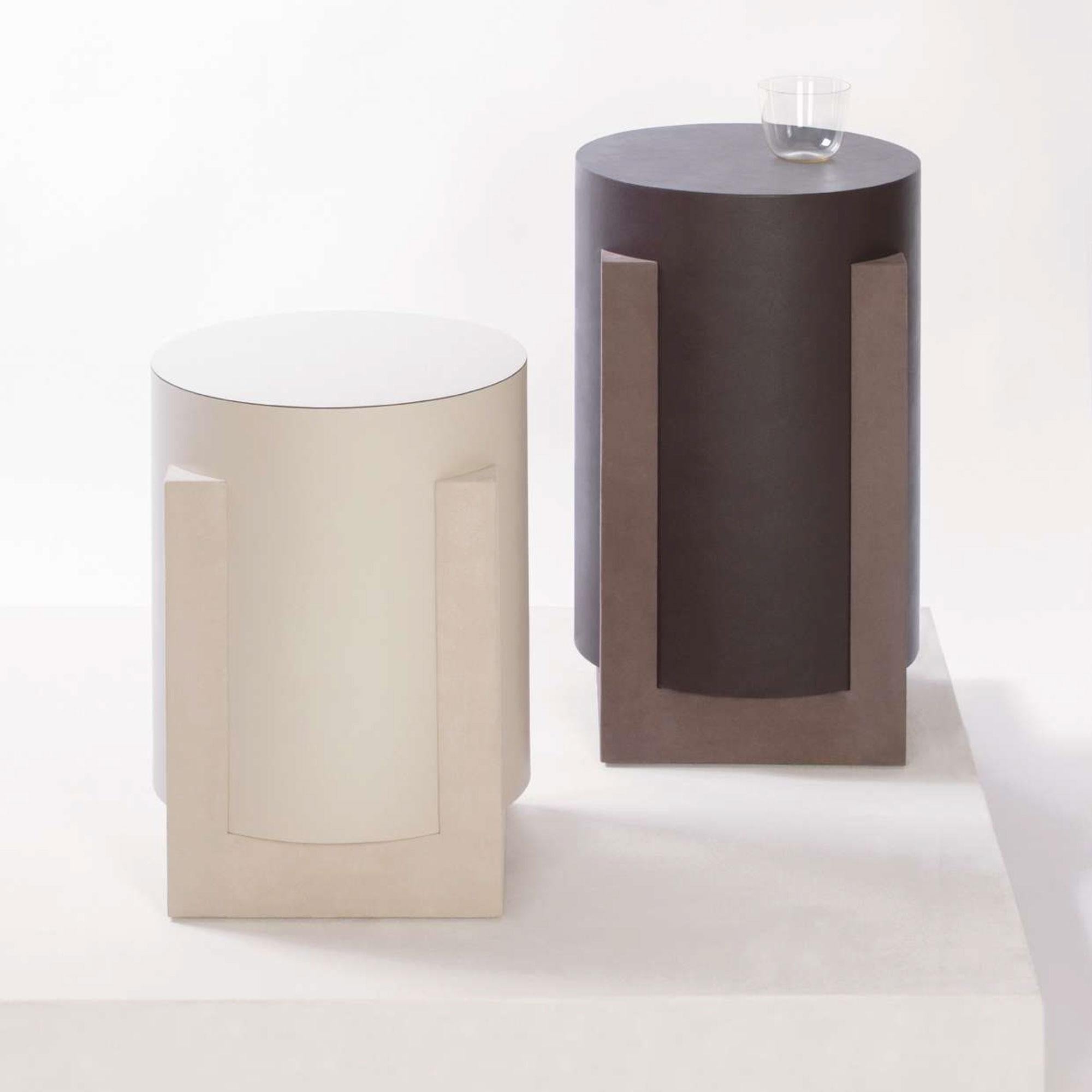 Modern Palazzo Side Table by Stephane Parmentier x Giobagnara For Sale