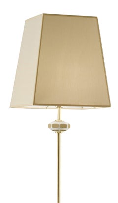 Palazzo Vecchio Collection, Floor Lamp with Gold and Platinum Decorations