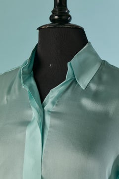 Pale blue silk shirt ALEXANDRE VAUTHIER