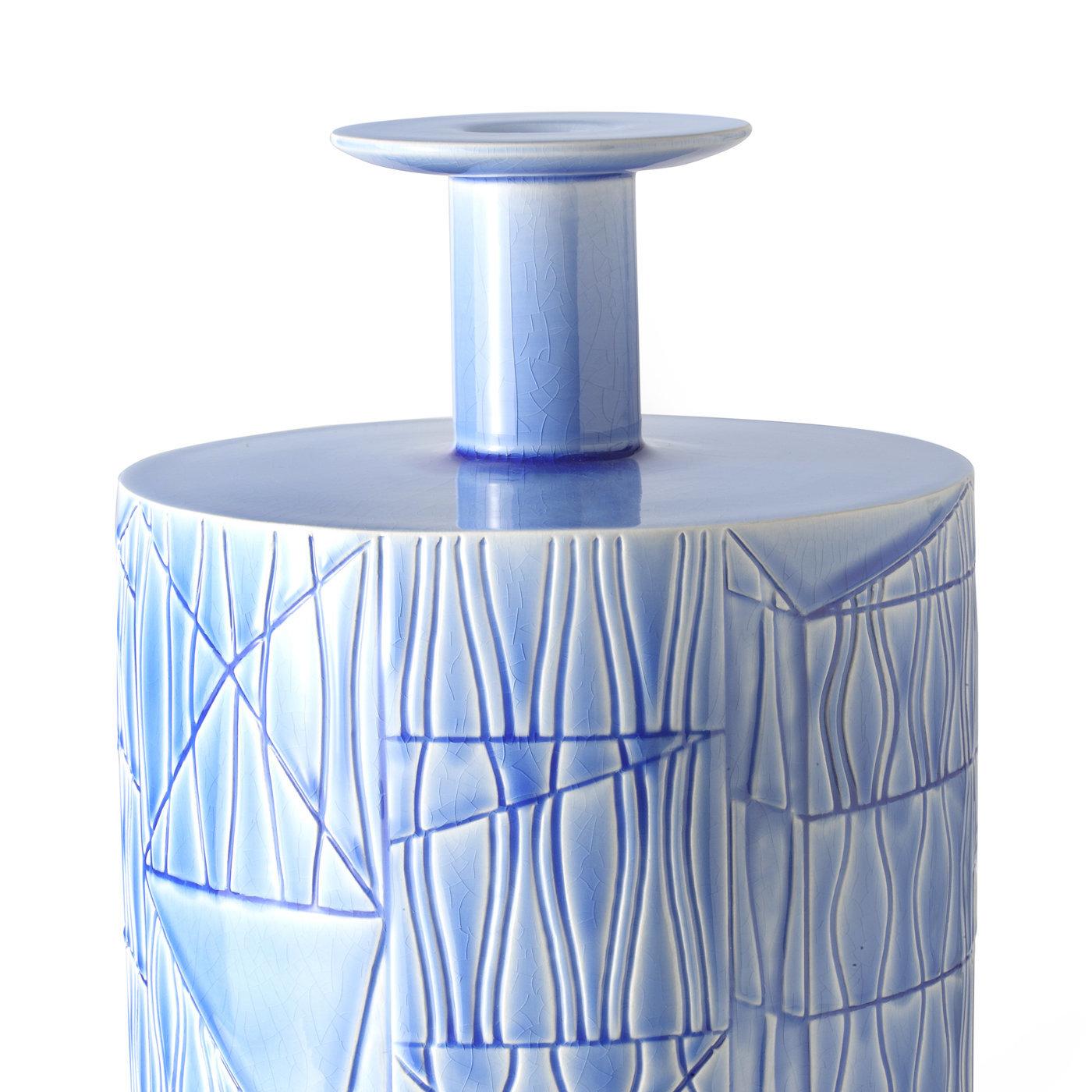 Italian Pale Blue Vase by Bethan Laura Wood For Sale
