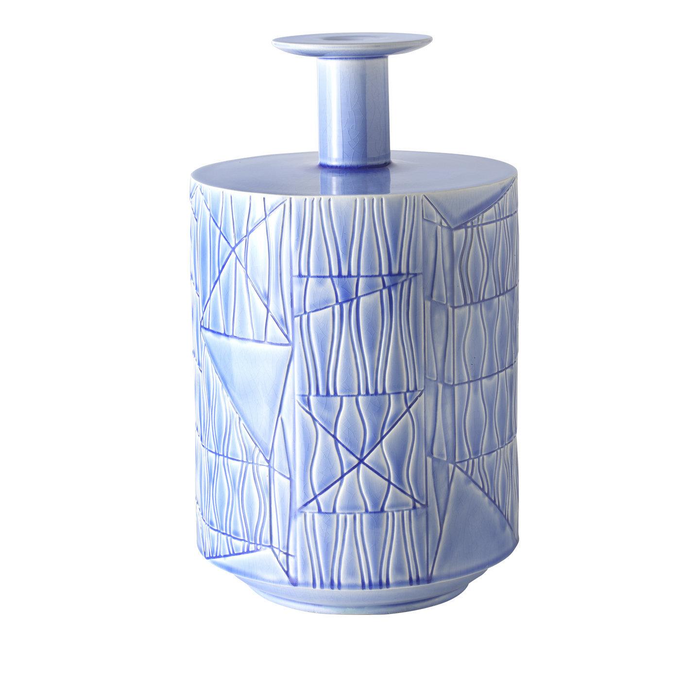 Pale Blue Vase by Bethan Laura Wood In New Condition For Sale In Milan, IT