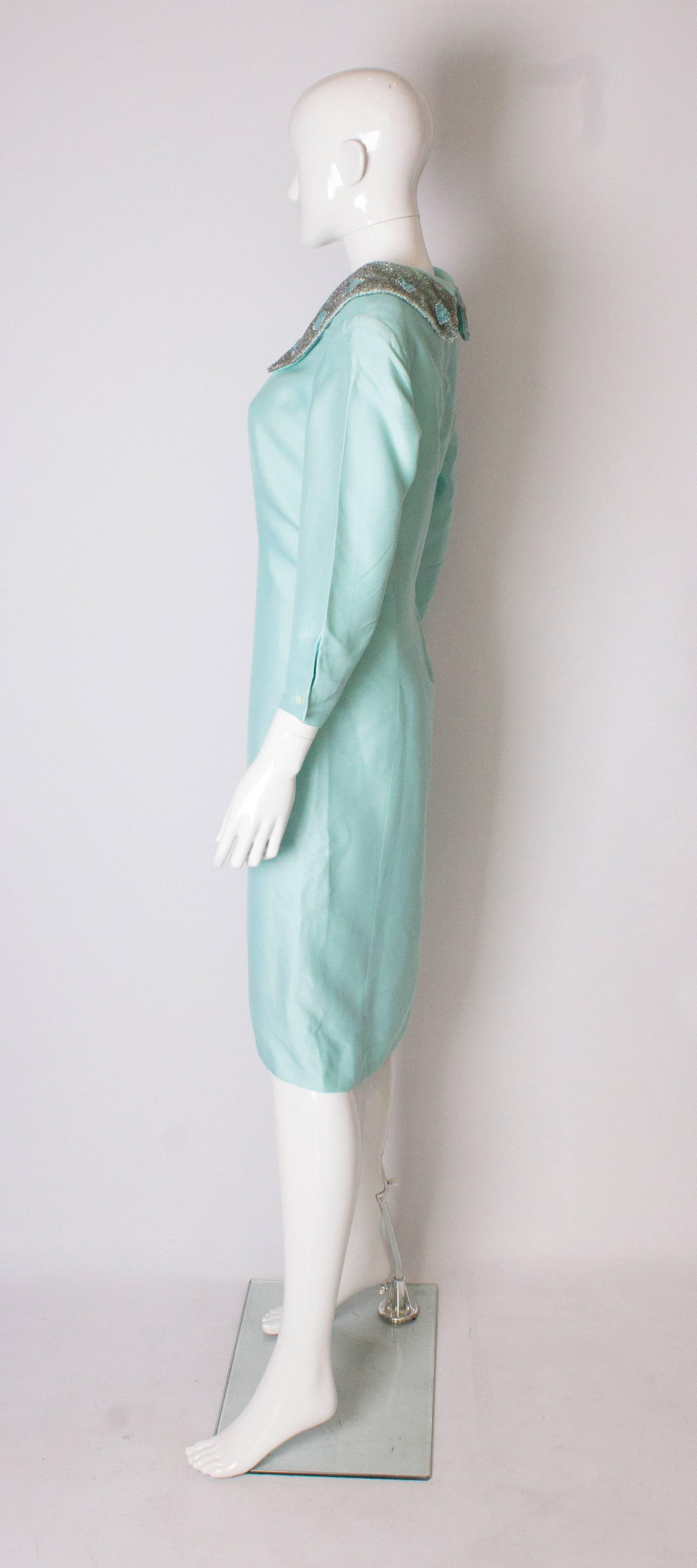 Women's Pale Blue Vintage Dress by La Petite Francaise For Sale