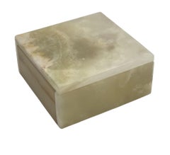 Pale Green Onyx Box