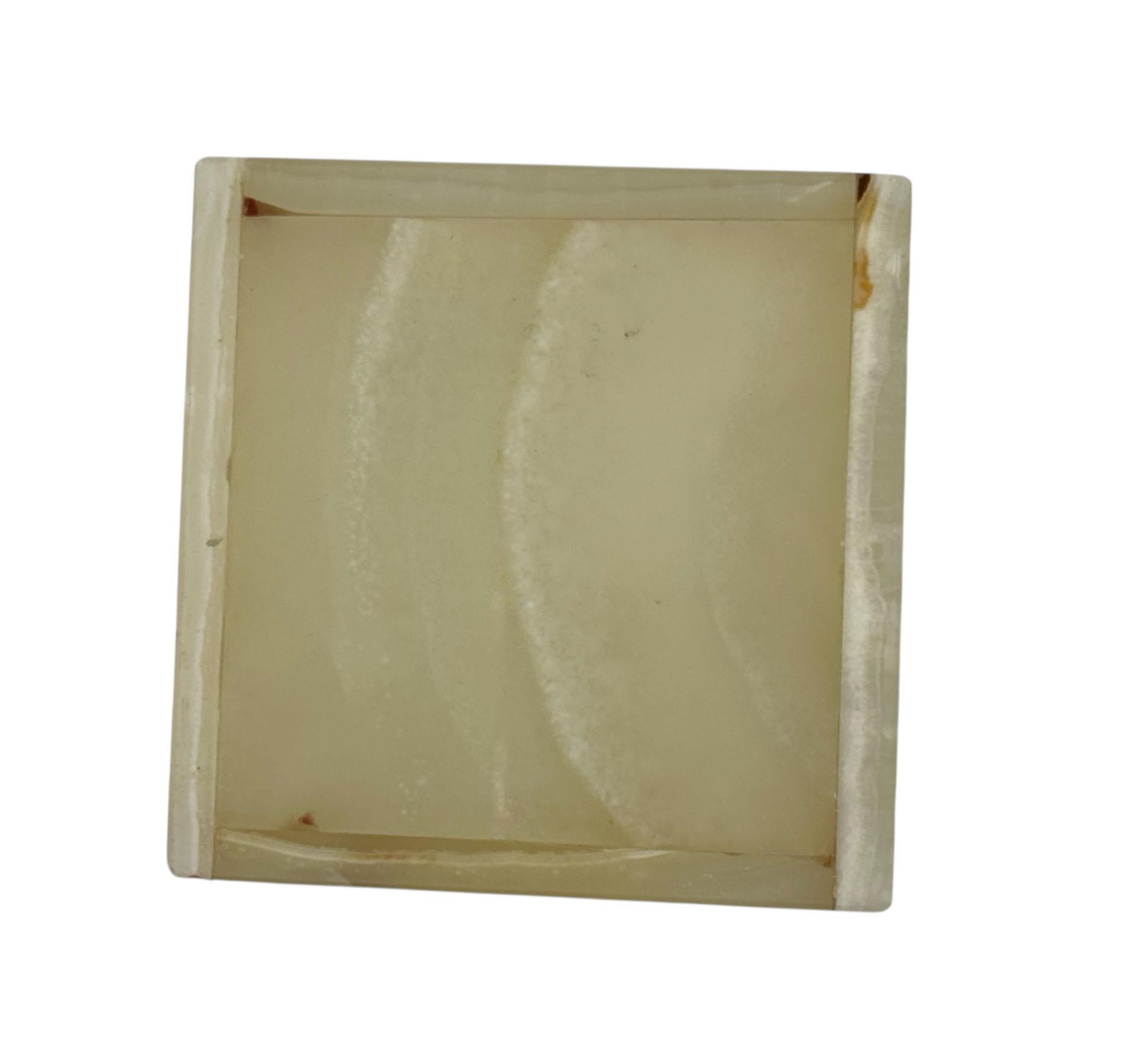 Pale Green Onyx Box For Sale 1