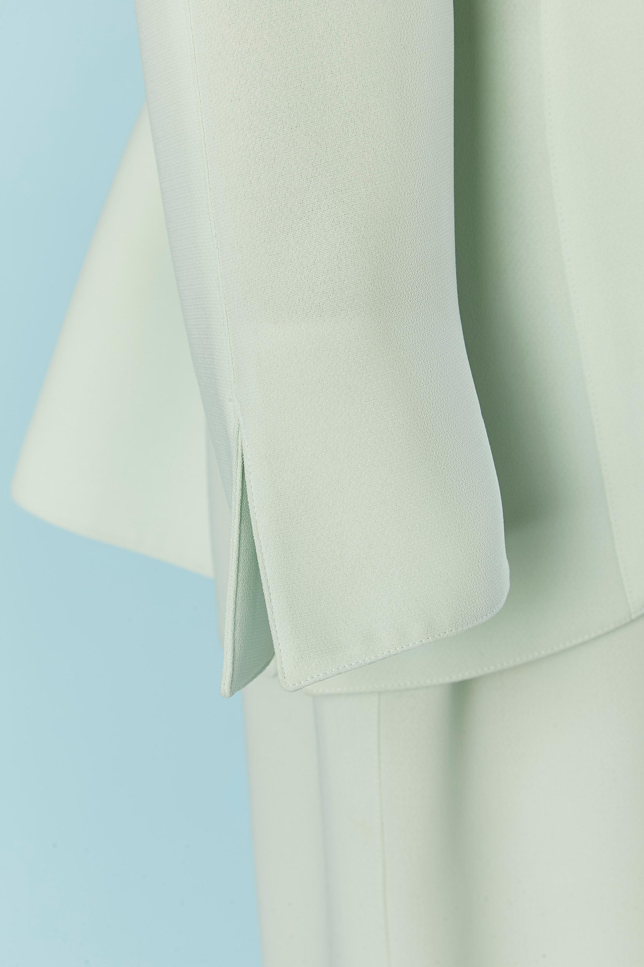 Donna Tailleur monopetto verde pallido THIERRY MUGLER in vendita