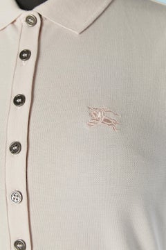 Pale pink cotton Polo shirt BURBERRY BRIT New with tag