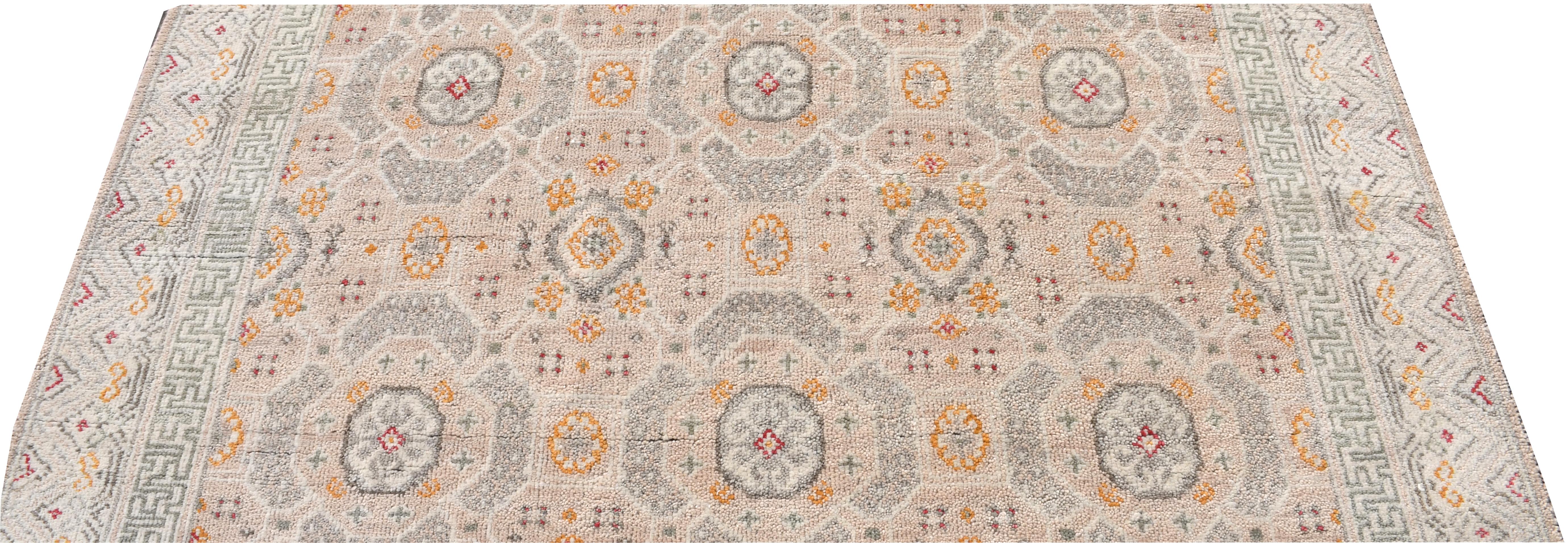 Indian Pale-Pink Khotan For Sale