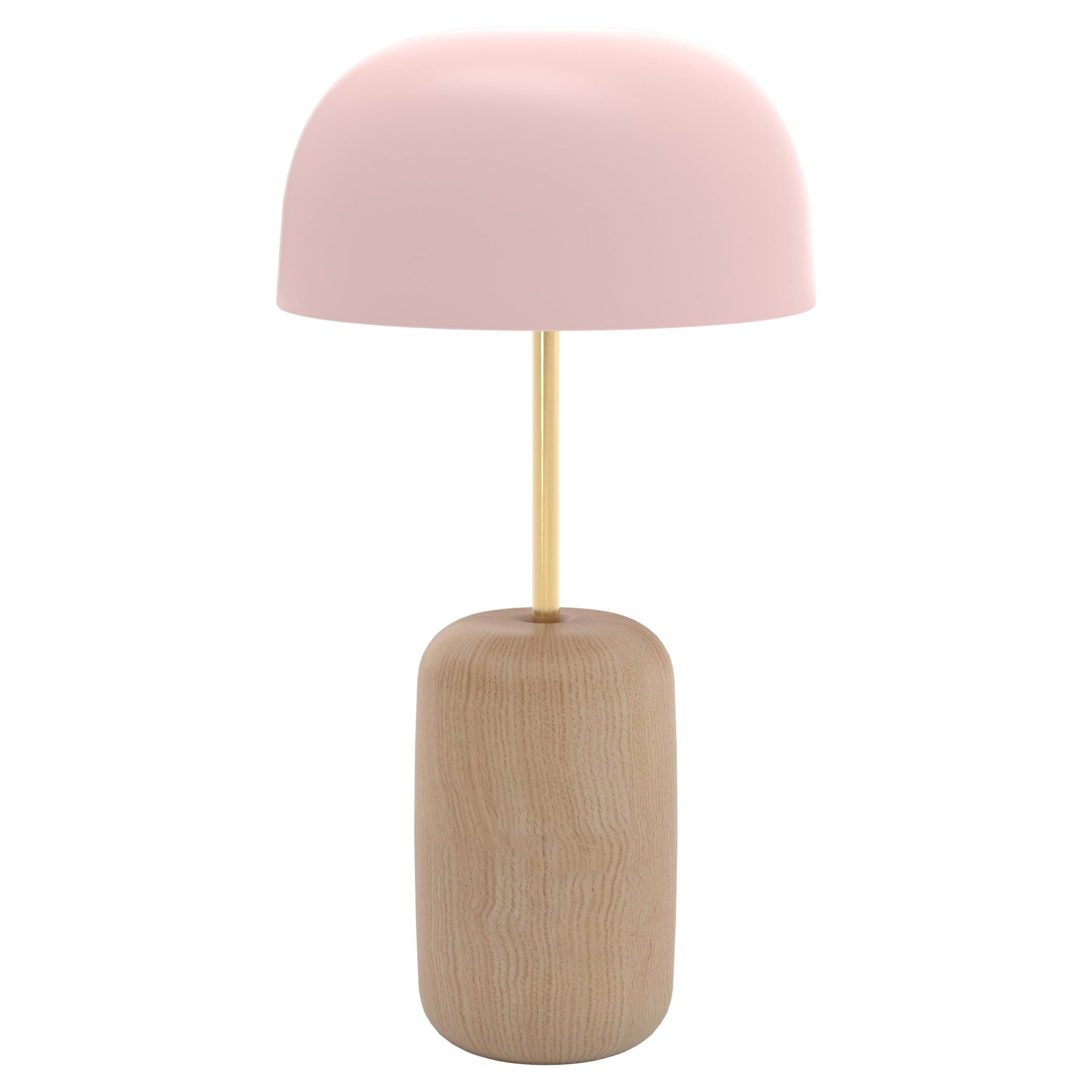 Pale Pink Lampshade Nina Table Lamp by HARTO