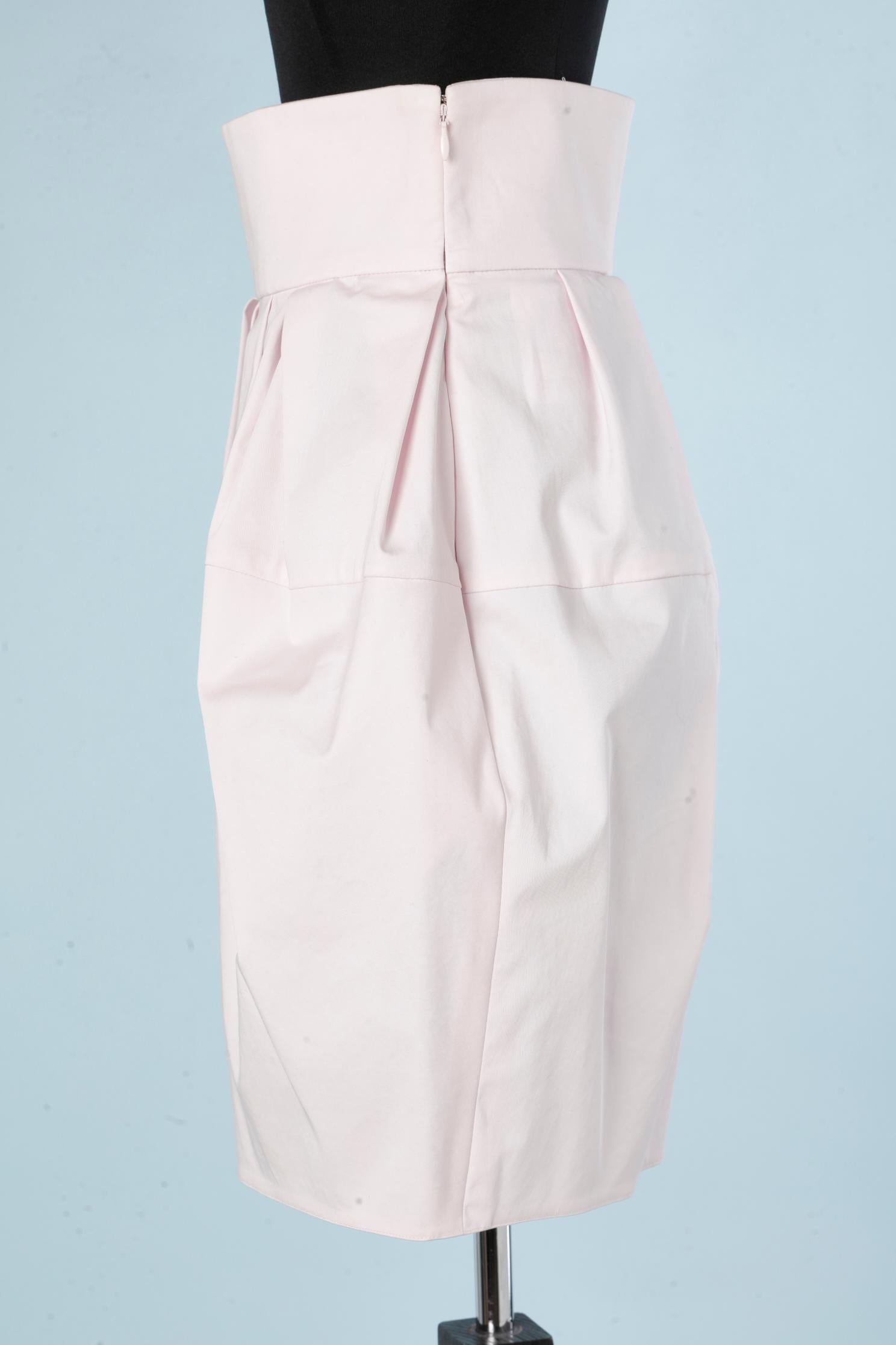 dior pink skirt