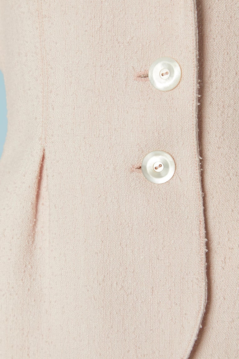 strapless open back dress Embroidered tweed dress | Valentino