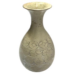 Jarrón de Cuello de Tulipán de Forma Cuadrada, China, Contemporáneo