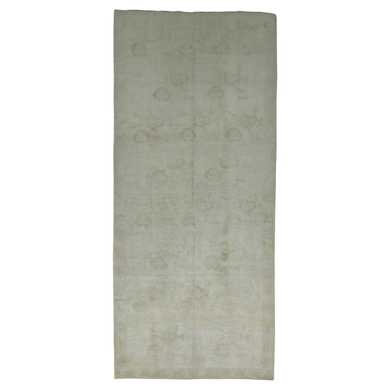 Pale Turkish Konya Rug For Sale at 1stDibs