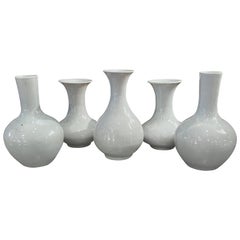 Pale Turquoise Vase Collection, China, Contemporary
