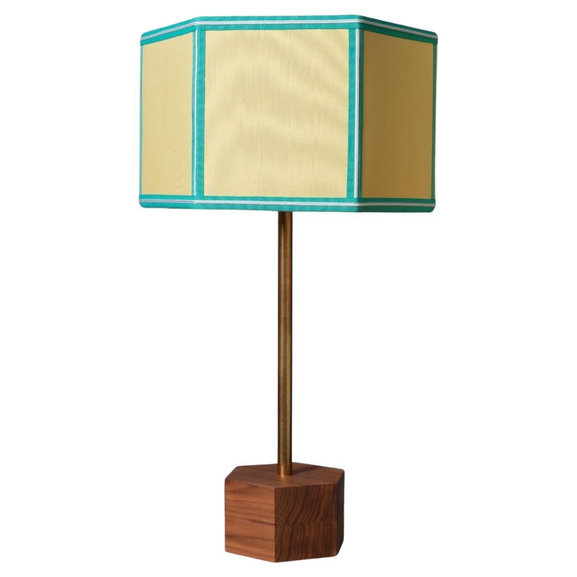 Pale Yellow Easy Table Lamp by Servomuto