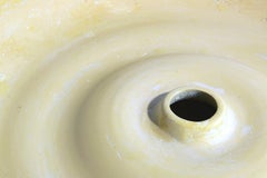 Pale Yellow Twirl Bowl by Lenny Stopp