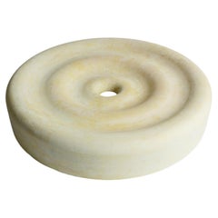 Pale Yellow Twirl Bowl by Lenny Stopp