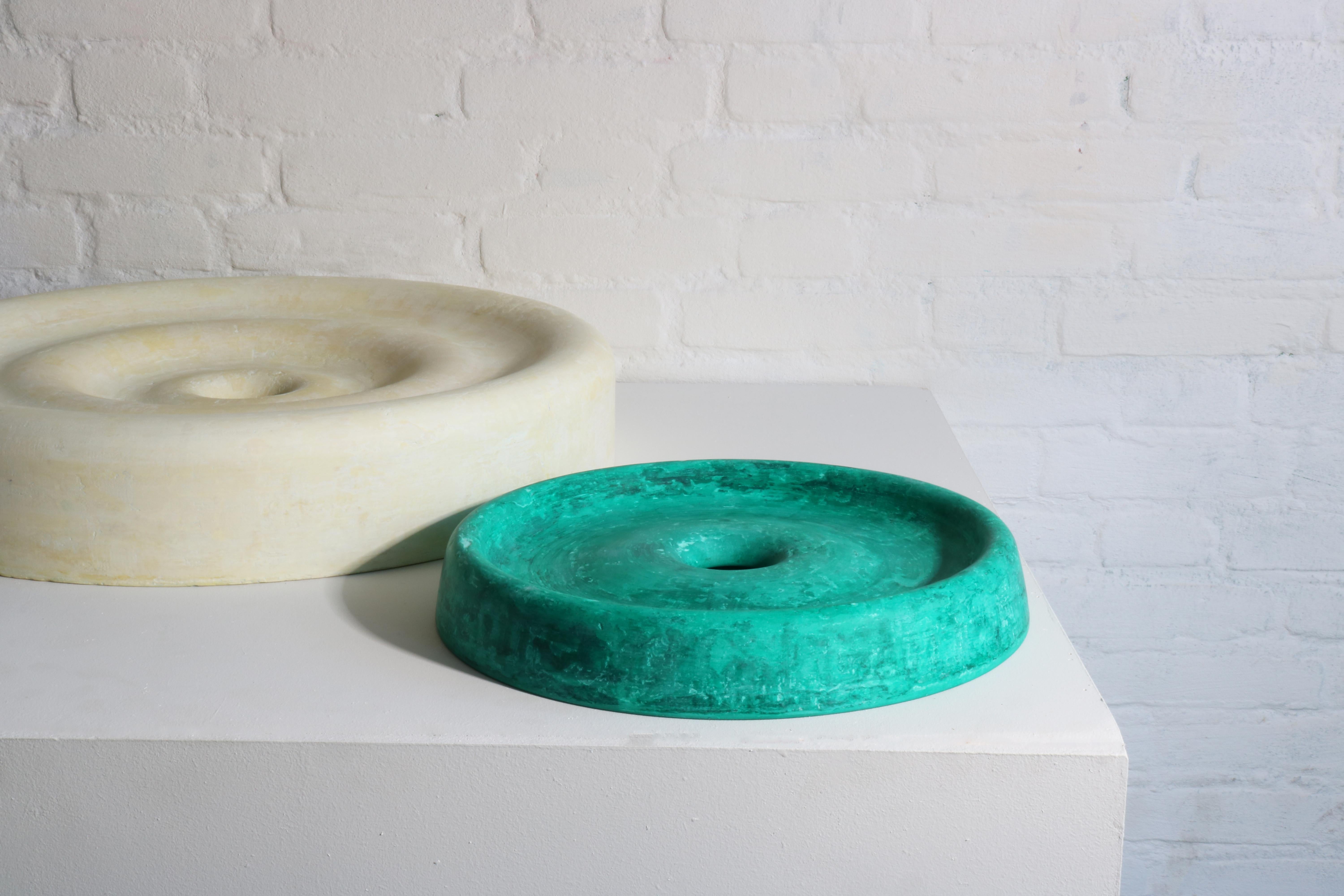 Contemporary Twirl Bowl, Ocean Blue by Lenny Stöpp