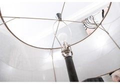 Palecek Josephine Quattro Floor Lamp Pair in Natural Gunmetal Finish