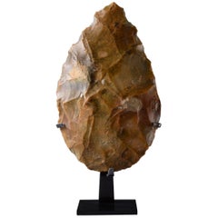 Paleolithic Homo Erectus Flint Hand Axe, 800, 000 BC