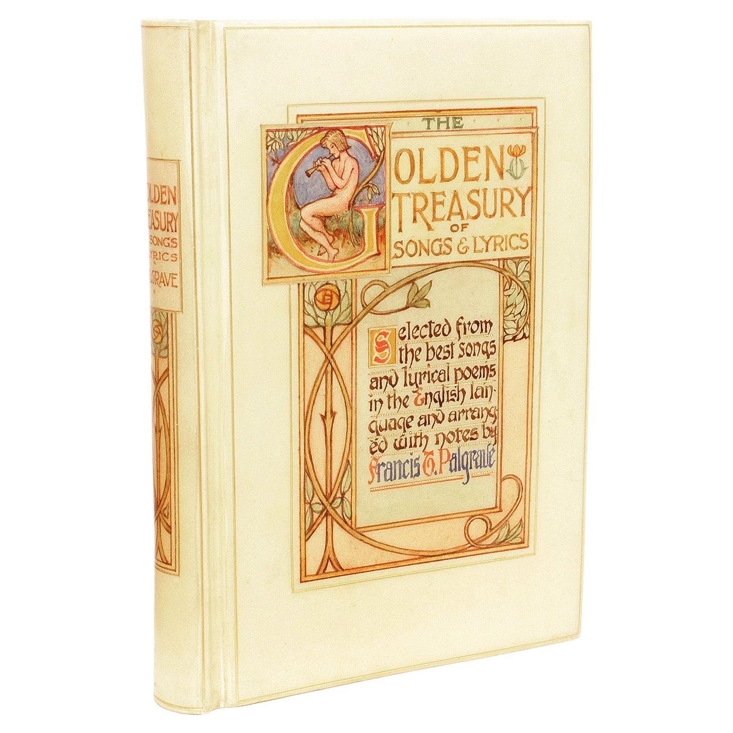 PALGRAVE. Le trésor d'or - VELLUCENT BINDING - BOUND BY CEDRIC CHIVERS !
