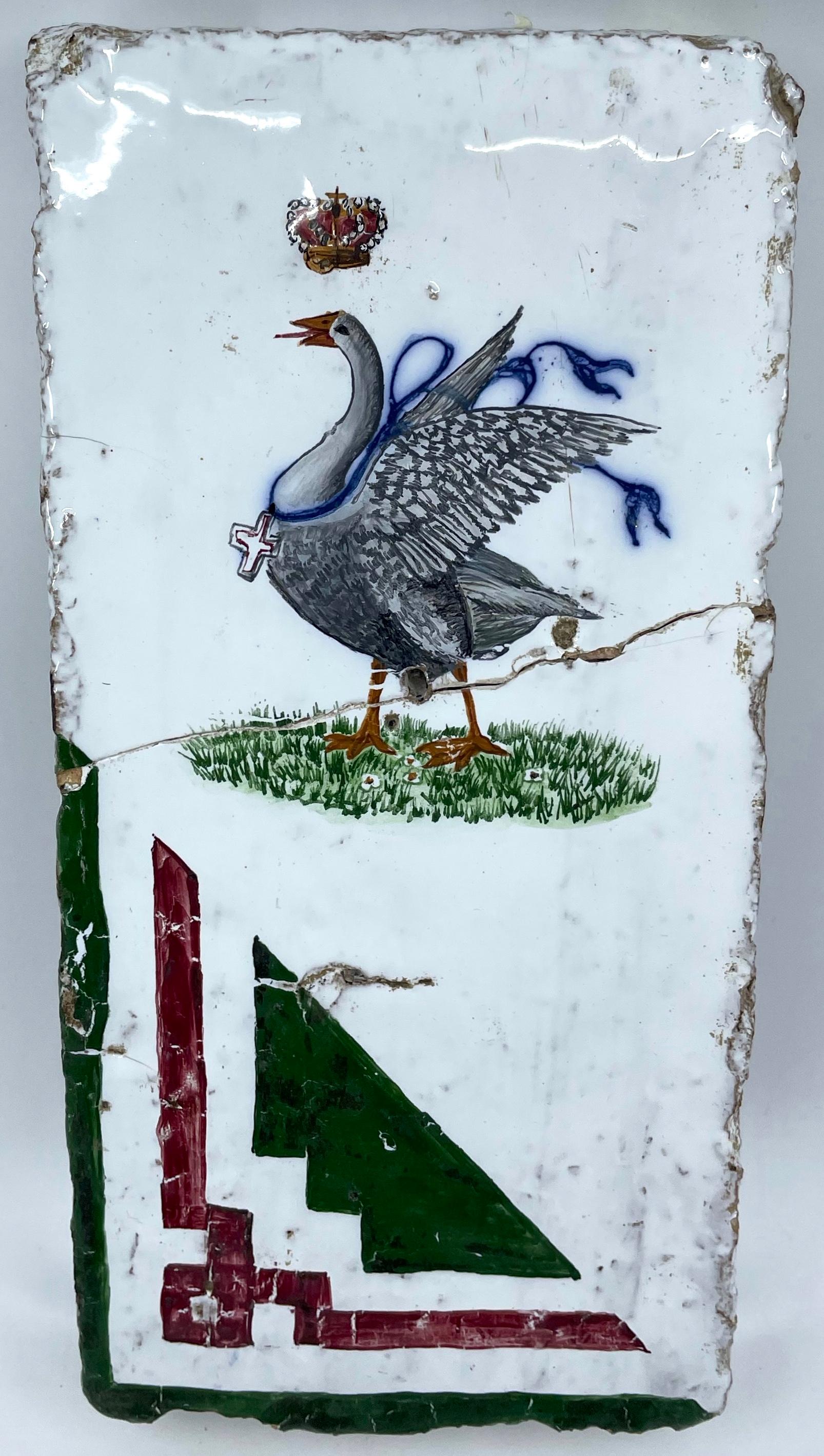 Italian Palio Horse Race Goose Emblem For Sale