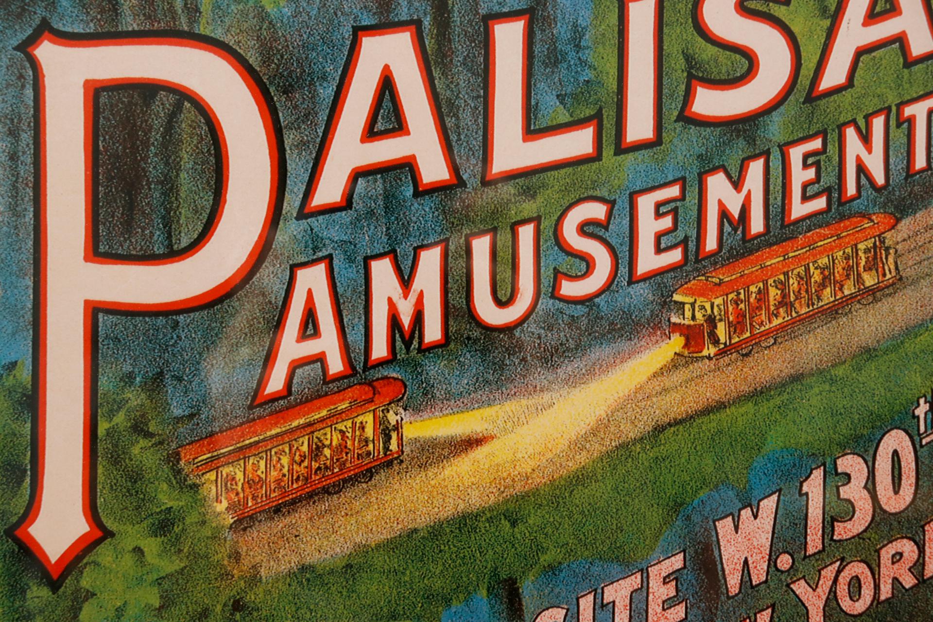 palisades amusement park poster