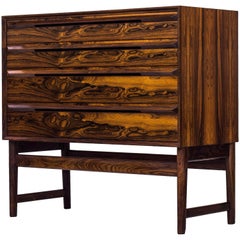 Palisander Chest of Drawers by Torbjørn Afdal, Norway, 1950s