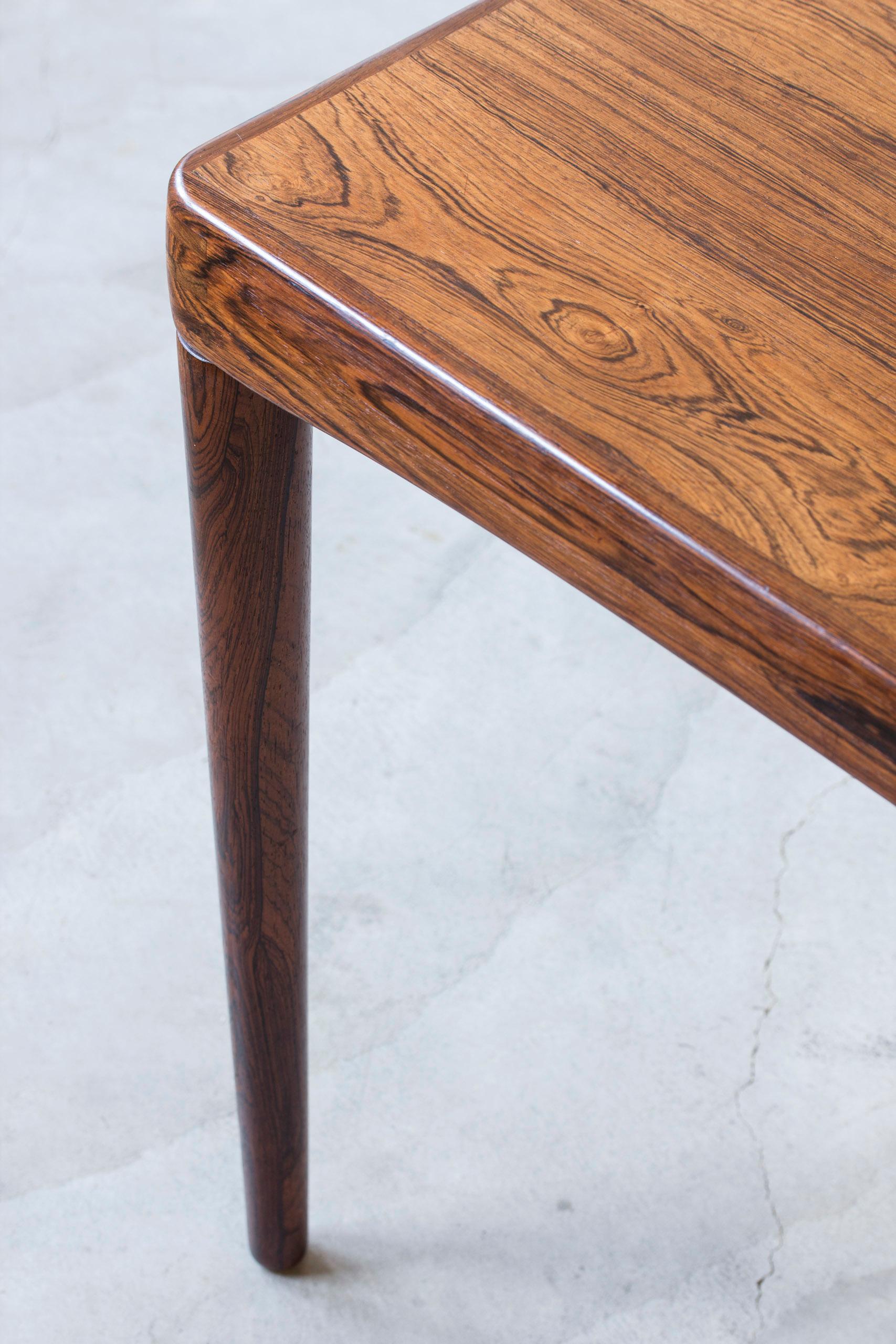 Mid-20th Century Palisander dining table by H. W Klein for Bramin, denmark, 1950s For Sale