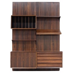 Palisander Poul Cadovius wall unit for Cado 1960's
