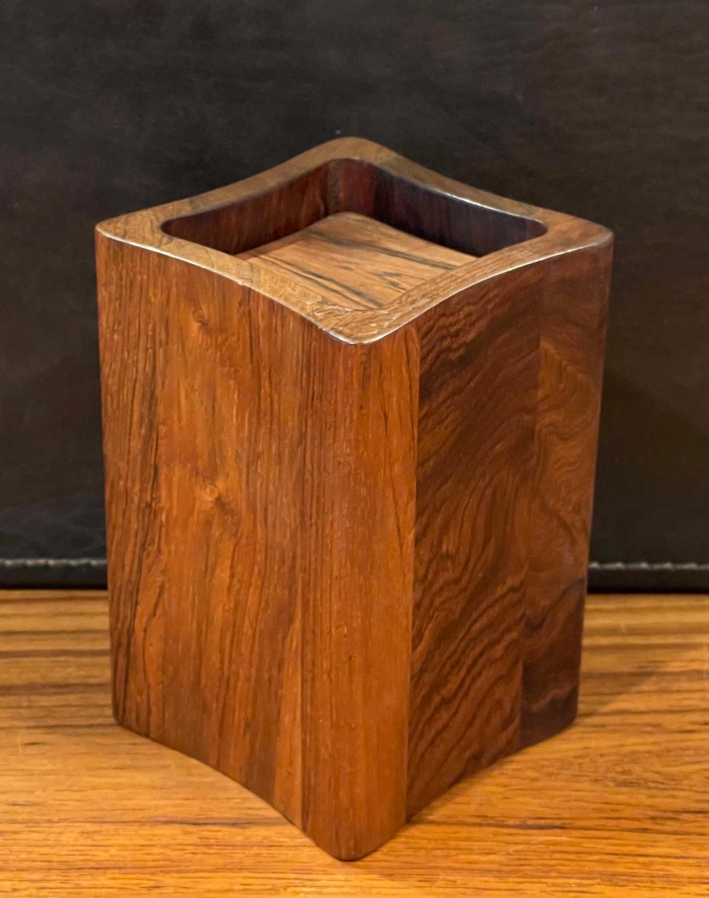 Palisander & Rosewood Box / Humidor by Jens Quistgaard for Dansk Rare Woods For Sale 8