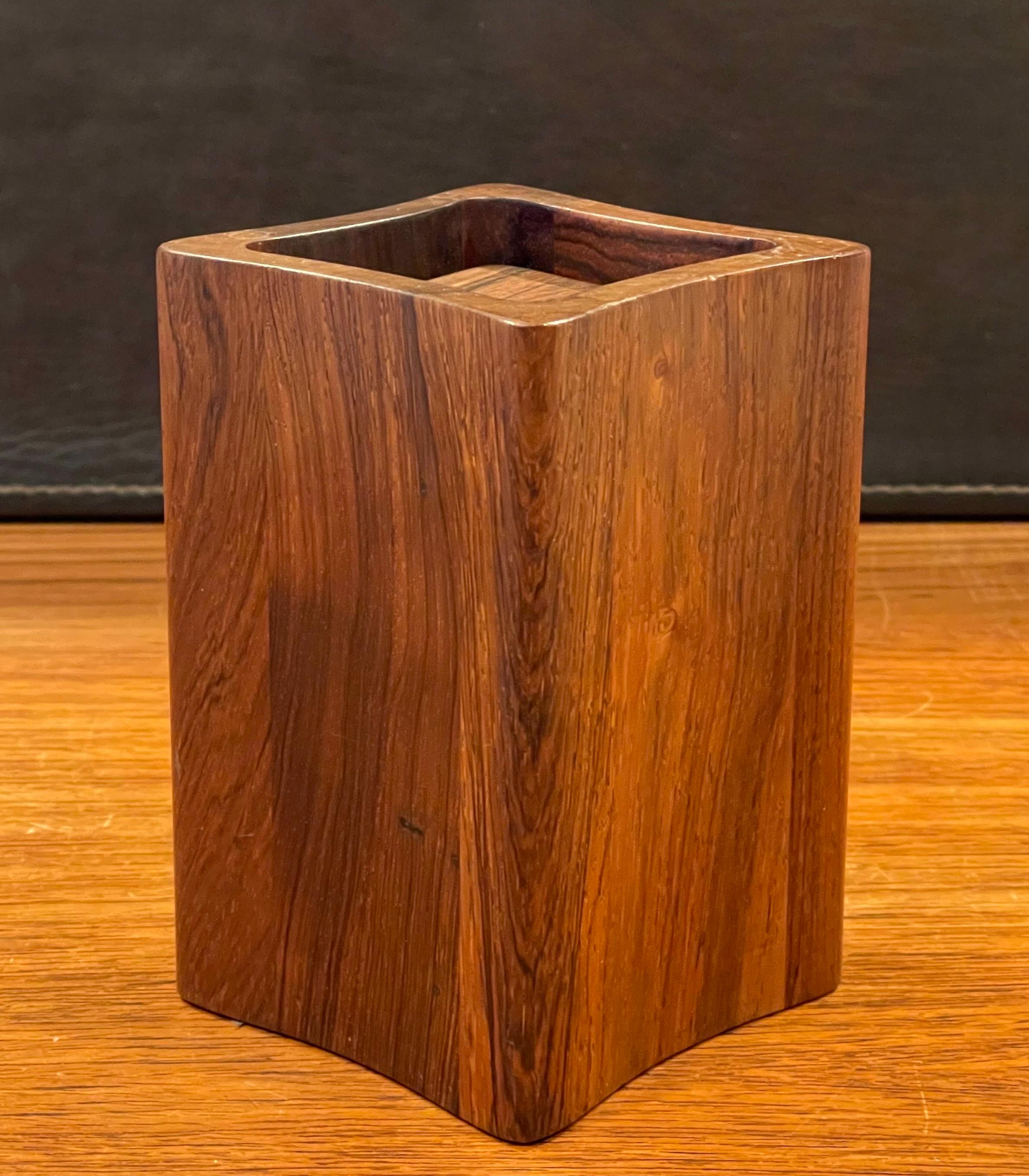Mid-Century Modern Palisander & Rosewood Box / Humidor by Jens Quistgaard for Dansk Rare Woods For Sale