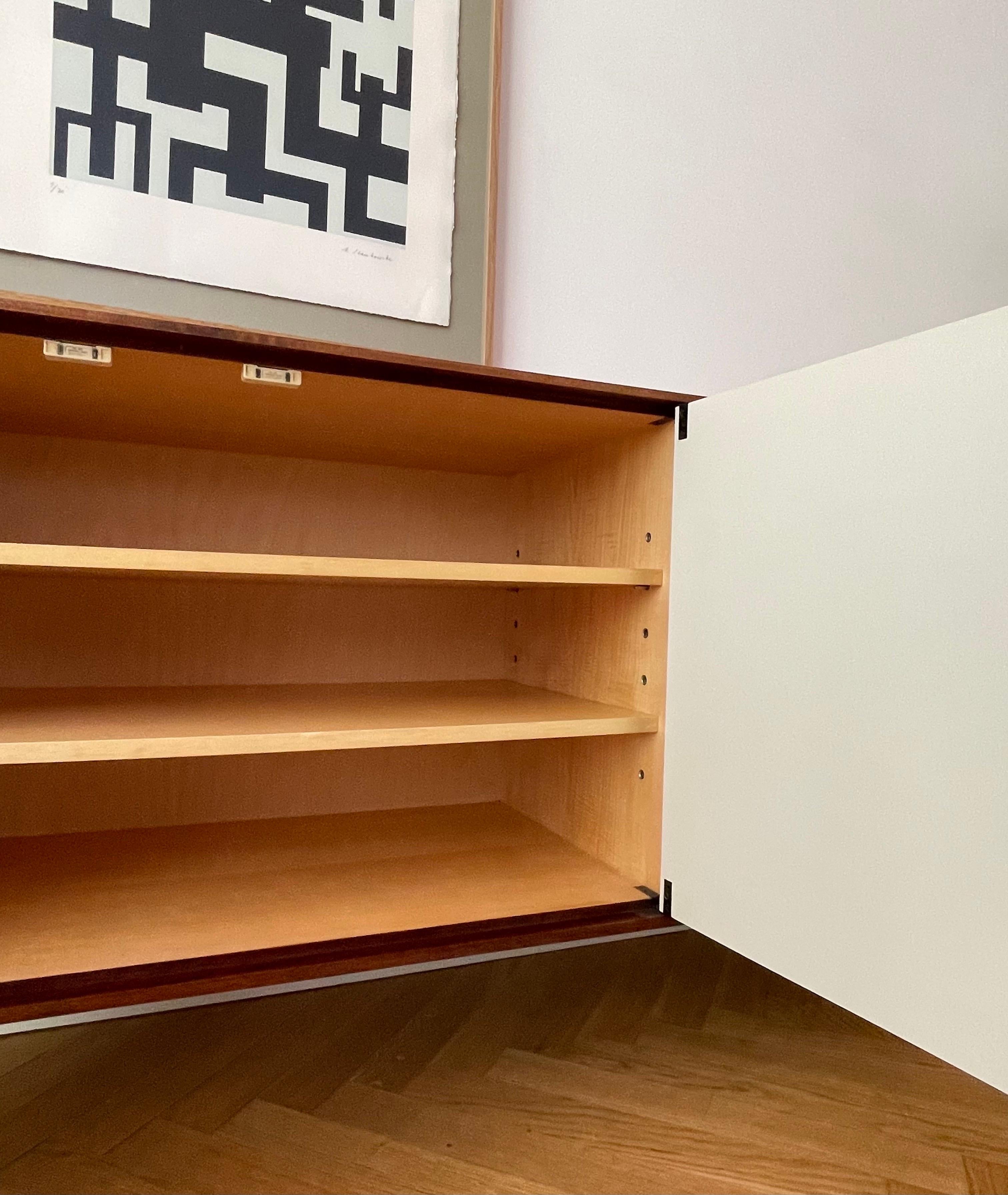 Palisander-Sideboard 114 von Florance Knoll, 1940er Jahre im Angebot 7