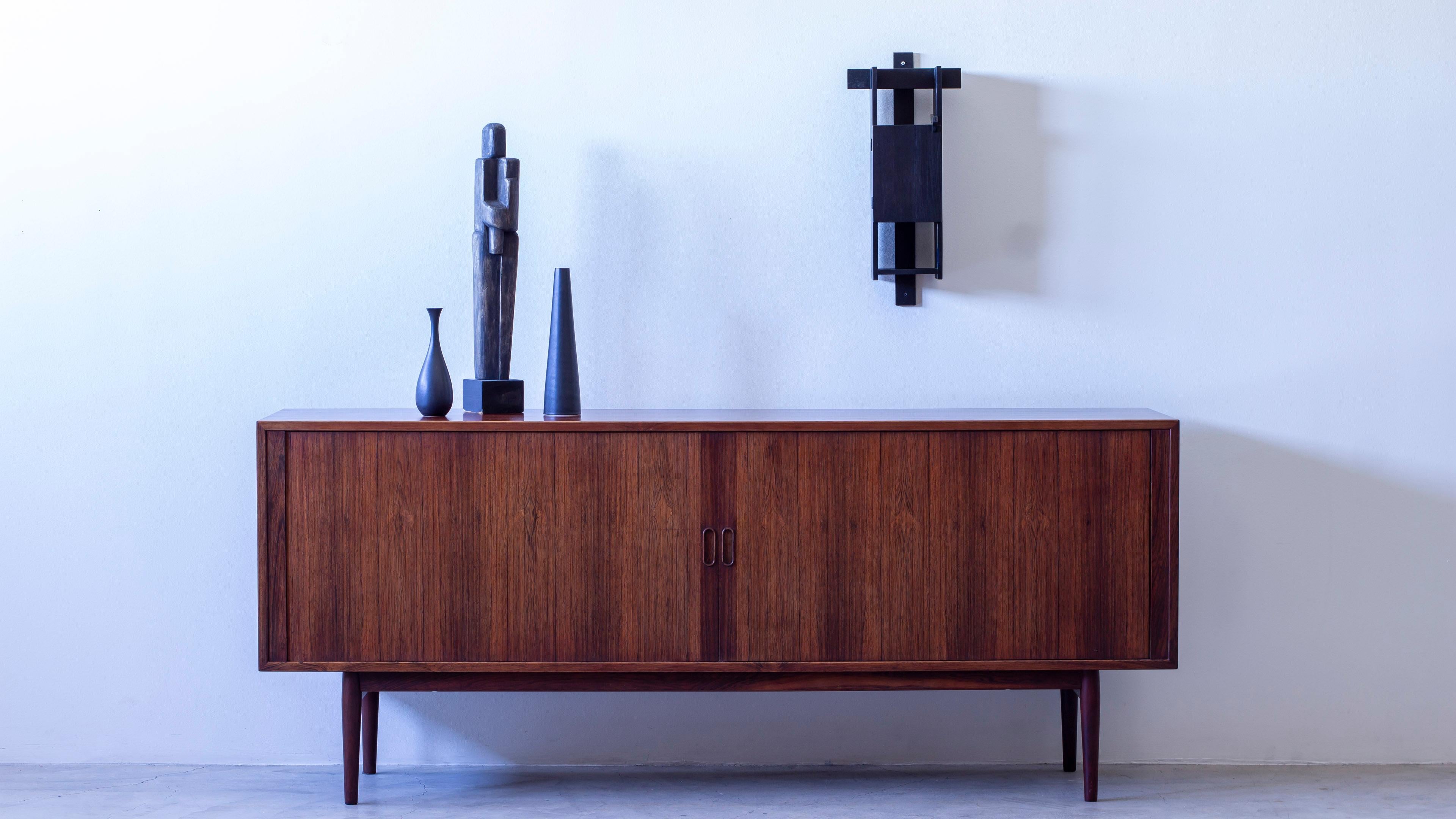 Palisander sideboard by Arne Vodder, Sibast Furniture, Denmark In Good Condition For Sale In Hägersten, SE