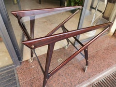 Palisandro Bar Trolley by Cesare Lacca for Cassina, 1950s