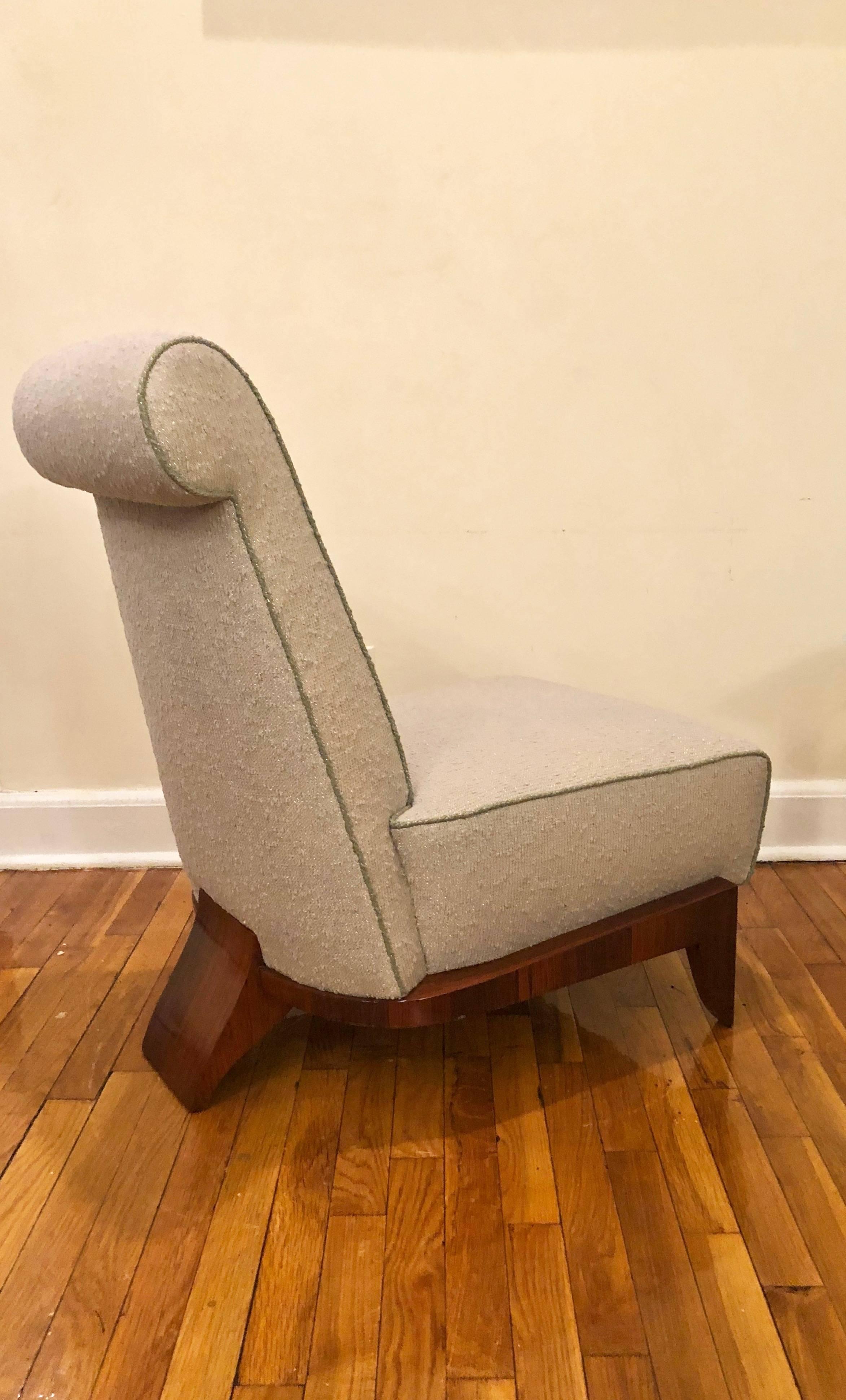 Palissandre Chaise by Maison Dominique, France, circa 1935 1