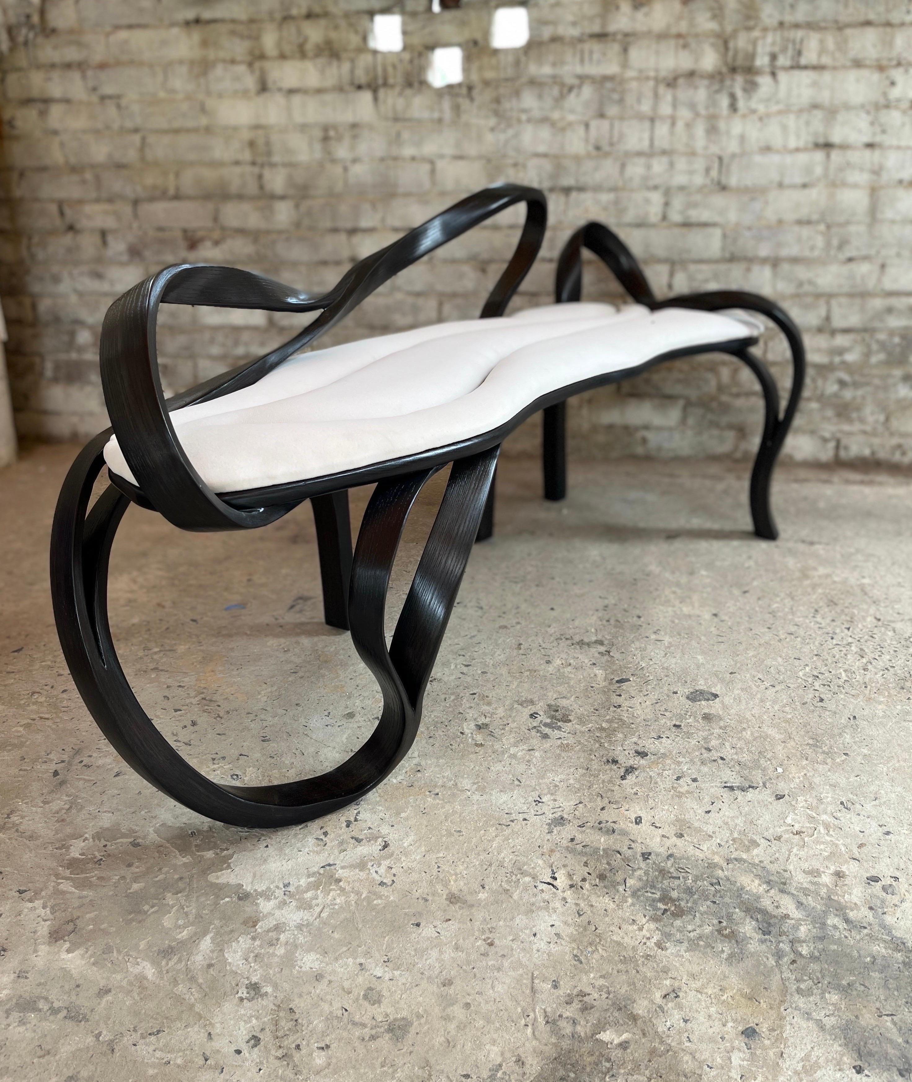 Palito Lounge Chaise by Raka Studio In New Condition For Sale In Cape Girardeau, MO