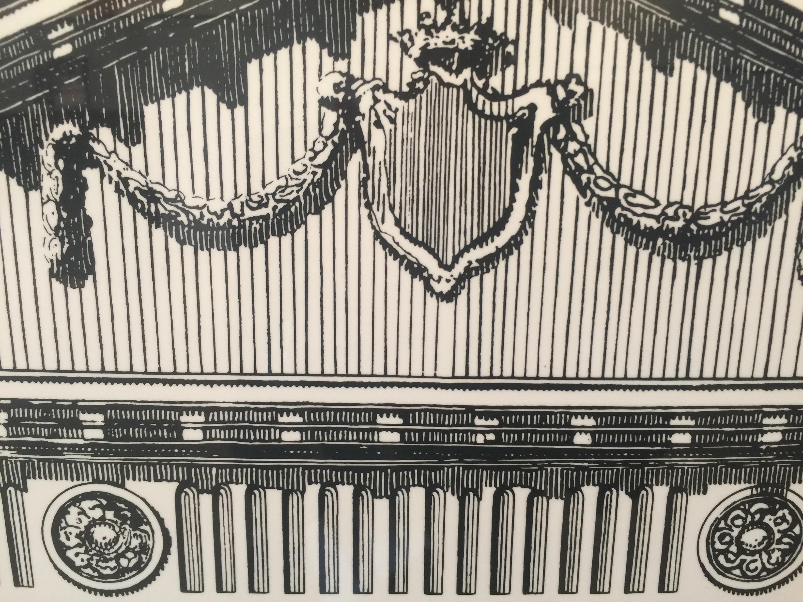 Italian 'Palladiana' Architectural Chest of Drawers by Fornasetti