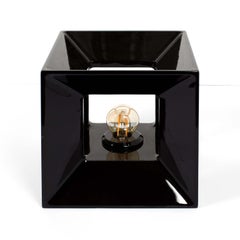 Palladio Black Marquina Marble Table Lamp By ADL Atelier Design Lab