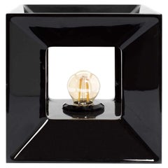 Palladio Black Marquina Marble Table Lamp By ADL Atelier Design Lab