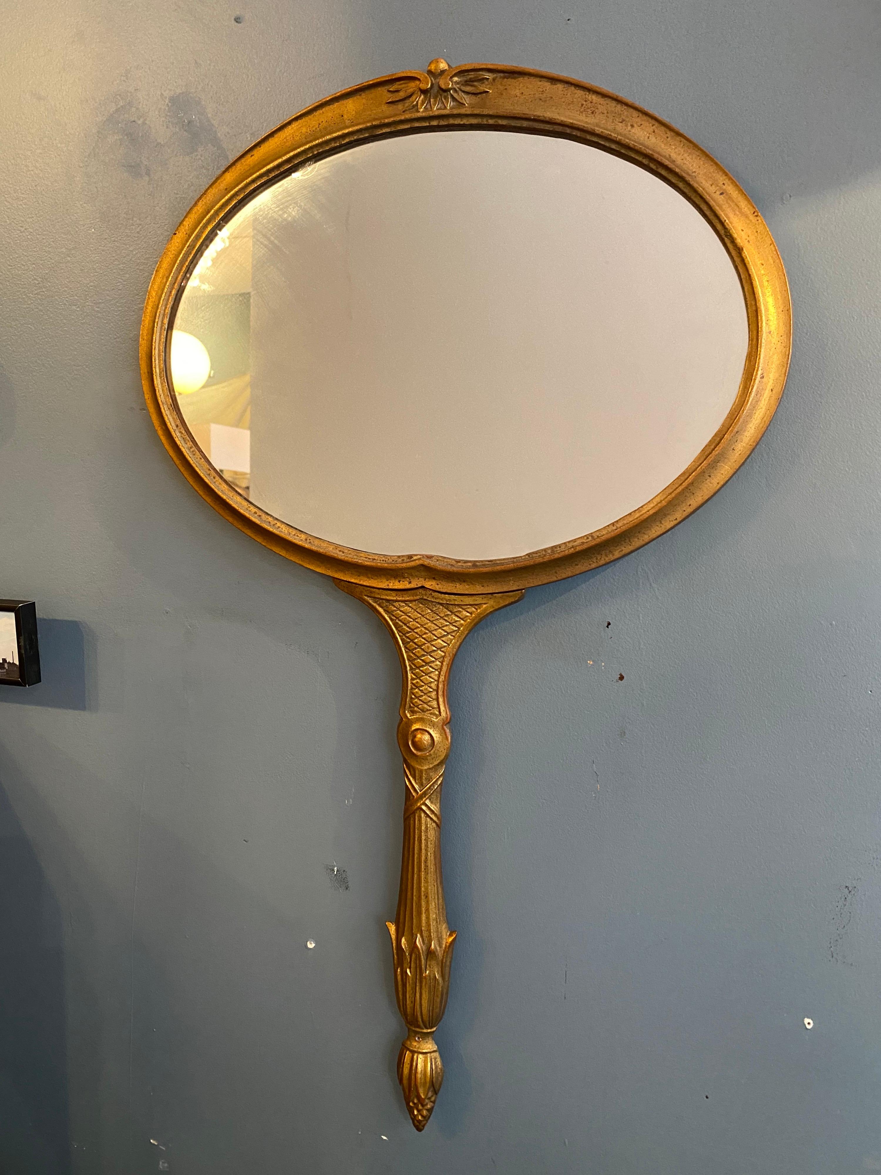 Palladio Italian “Hand Mirror” Wall Mirror 4